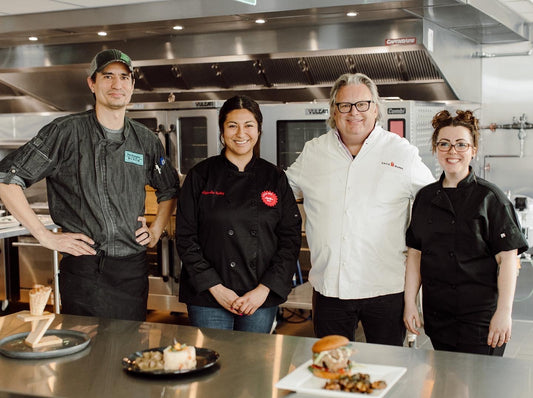 Cooking for Chef David Burke