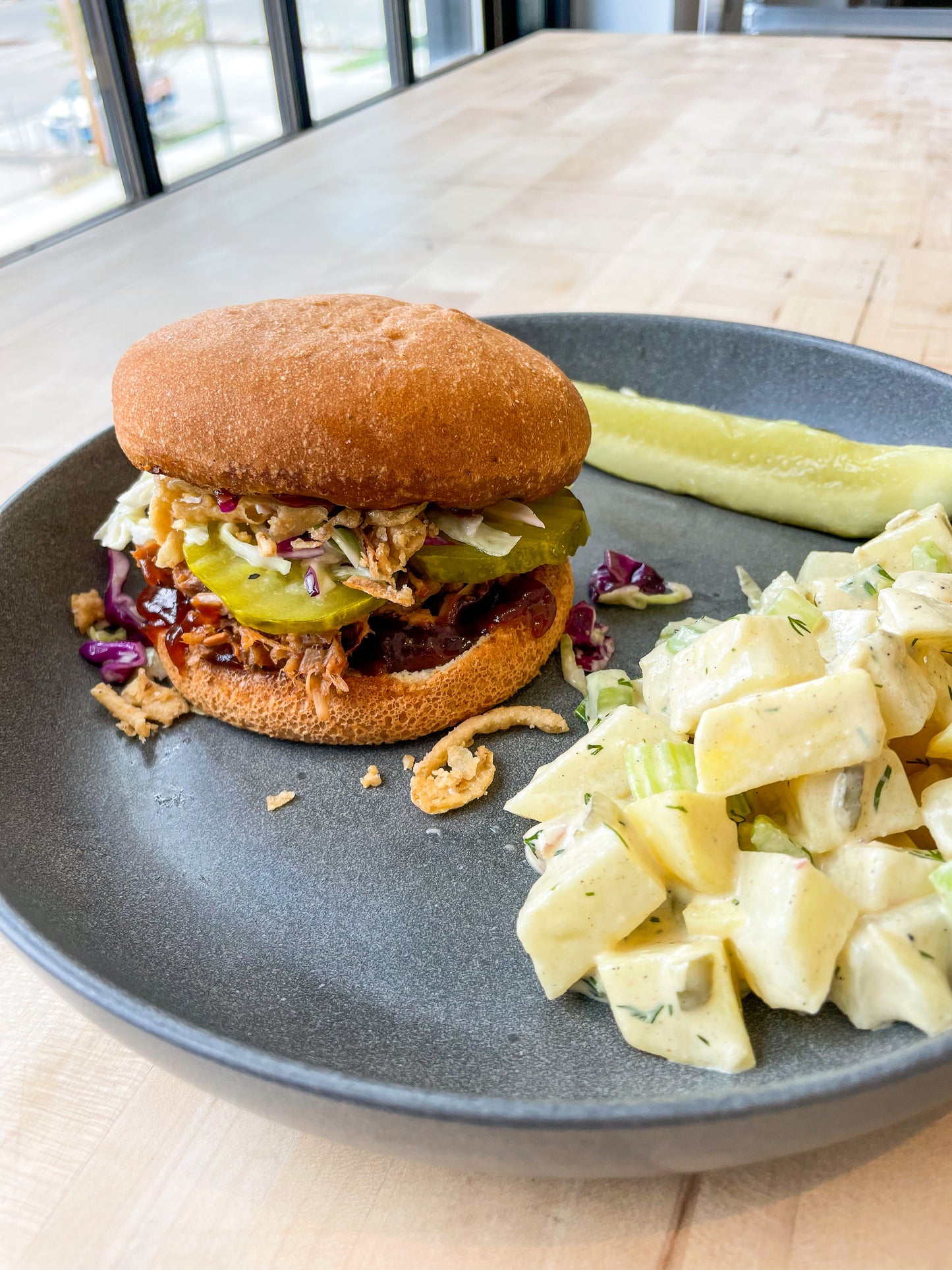 BBQ Jackfruit Sandwich