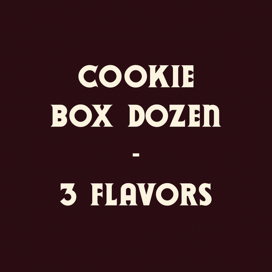 Cookie Box Dozen - 3 Flavors