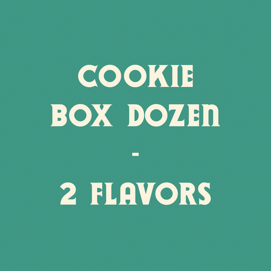 Cookie Box Dozen - 2 Flavors