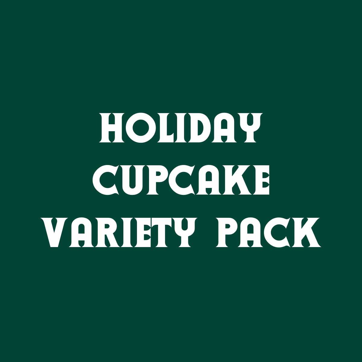 Variety Cupcake Pack