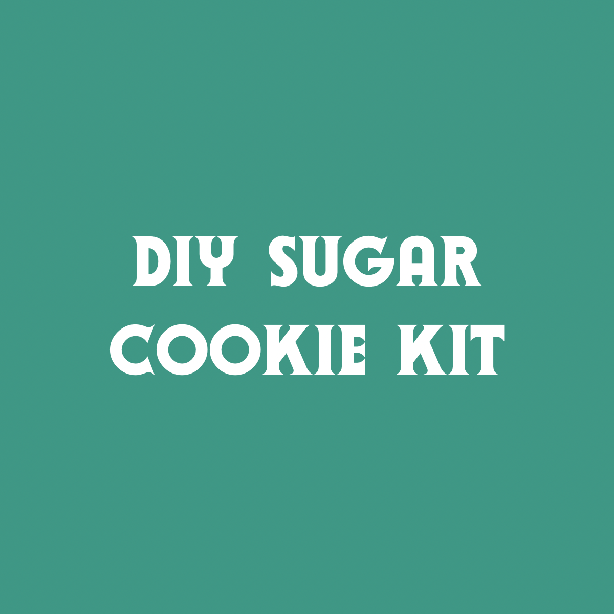 DIY Sugar Cookie Kit