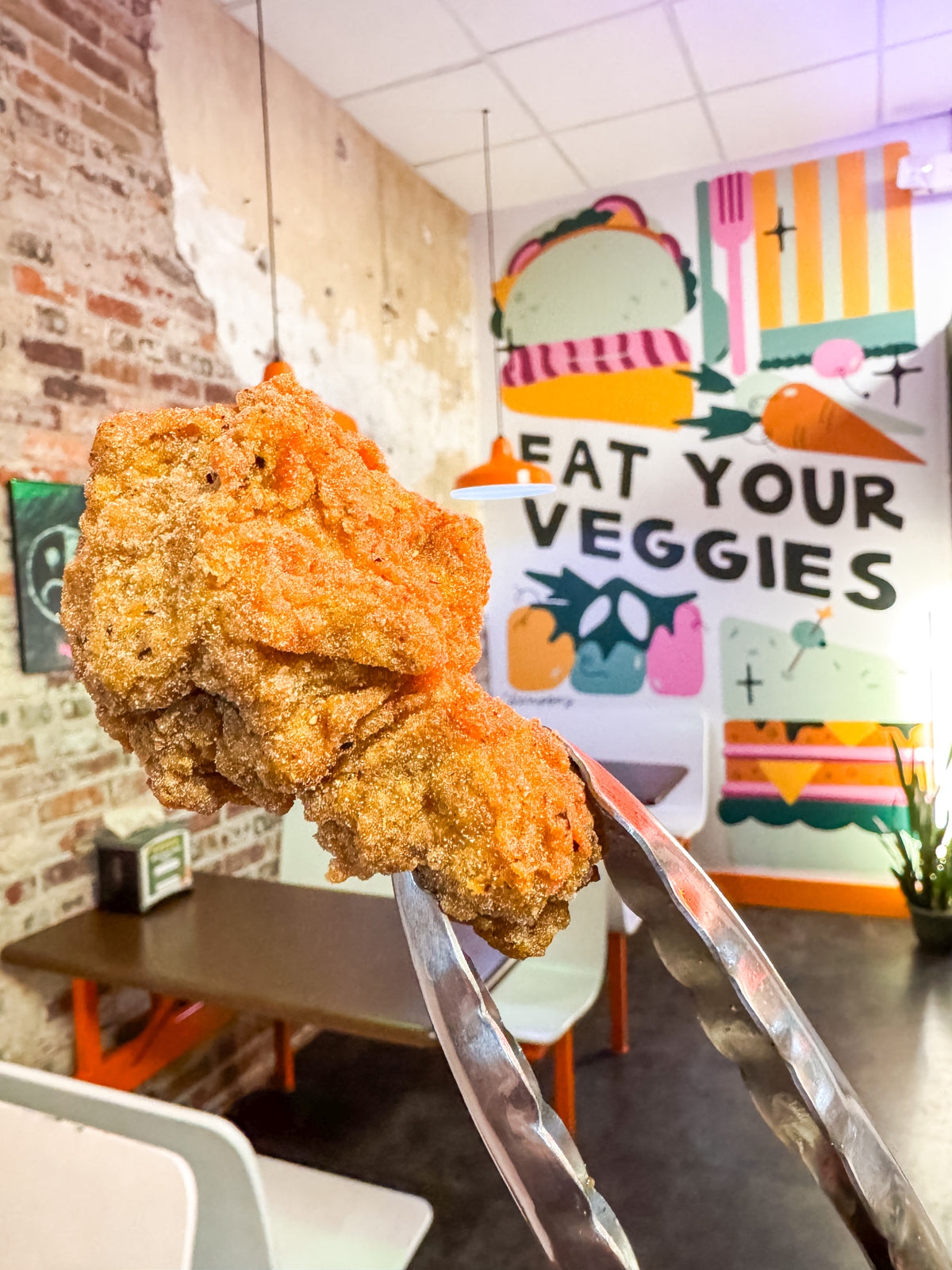 Fried Chick'n Dinner on 10/10 from 5-7pm